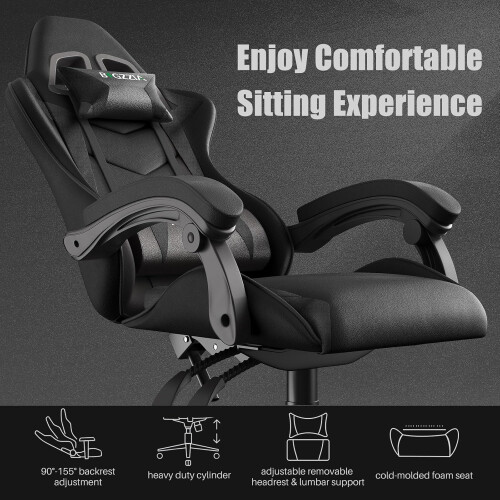 Ergonomic Gaming Chair with Lumbar Support 2