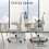 Ergonomic Mid-Back Office Desk Chair Grey 3