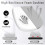 Ergonomic Mid-Back Office Desk Chair Grey 6