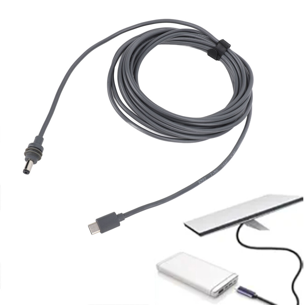 Satellite Type C To Dc Power Cable 100W 5M/16.4Ft Water Resistant Ip68 3531385166366