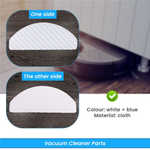 100 Pack Disposable Mop Pads Compatible for  Deebot Ozmo T8 AIVI Robot Vacuum Cleaner 2
