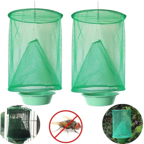 Foldable Reusable Fly Trap for Courtyard & Pasture