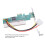 Placa PCI-e para PCI Riser, Interface Pci-e de 2,5 Gbp Fácil de Hot-Swappable para Placa de Expansão de Slot de Placa Pci 3