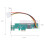 Placa PCI-e para PCI Riser, Interface Pci-e de 2,5 Gbp Fácil de Hot-Swappable para Placa de Expansão de Slot de Placa Pci 6