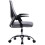 Mesh Desk Chair with Flip-Up Arms Light Grey 4