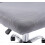 Mesh Desk Chair with Flip-Up Arms Light Grey 5