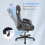 Ergonomic High Back Mesh Leather Gaming Chair 4