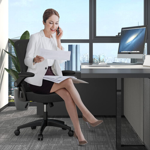 Ergonomic Mid-Back Office Desk Chair 1