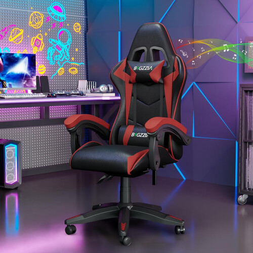 Red Bluetooth Ergonomic Gaming Chair 2