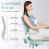 Ergonomic Mid-Back Office Desk Chair Green 3