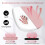 Ergonomic Mid-Back Office Desk Chair Pink 5