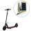 36V Scooter EléTrica Display Tela LCD 8 Polegadas Scooter EléTrica AcessóRios de SubstituiçãO Adequado para  S1 S2 S3 10