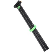 35 cm T-Quadrat-Lineal grün Doppelnadel 65 mm