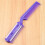 Peigne plastique violet avec lame 7