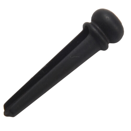 6 St Guitar Family Natural Ebony Folk Akustisk Gitarr Bridge Pins 2