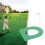 2 Pcs  Putting Cup and Flag  Putting Hole Practice Aids with Flag for  Putting Training Mat 3