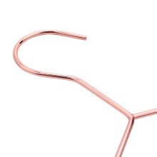 17 Inch Adult Heavy Duty Strong Rose Gold Clothes Hangers, Coat Hangers, Suit Hangers, Shirt Dress Hangers (Pack of 50)