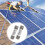 10 Pcs 1000 VDC Fuse Solar PV Explosion-proof Fuse Silver - 16A 3