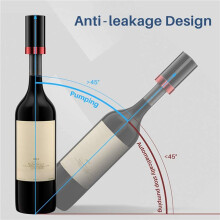 3X Wine Stopper Vacuum,Electric Wine Bottle Stoppers,Reusable Wine Corks, Wine Preserver, Wine Saver Vacuum Plug