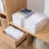 8Pcs Wardrobe Storage Organiser, Jeans Compartment Storage Box Closet, Foldable Drawer Clothes Organizer Mesh ,White 3