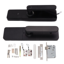 Fechadura inteligente de porta interna com leitor de impressões digitais – Bluetooth, cartão IC,