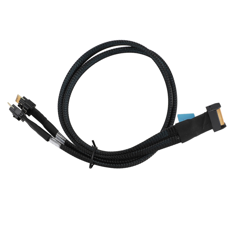 Mcio 8I > 2X Sff-8654 4I Cable 32Gt/S 50Cm 7055741697128