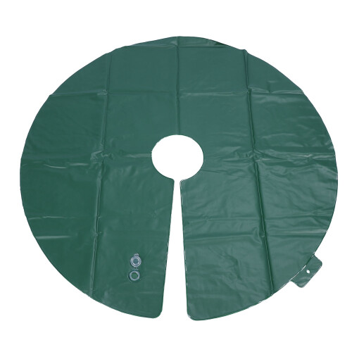 Baum-Bewässerungsring 10 Gallonen PVC Grün 60 cm 2