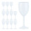 Pahare de vin din plastic - set de 12 2