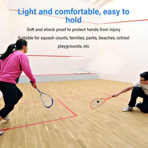 Orange Squash Racket Aluminium Alloy