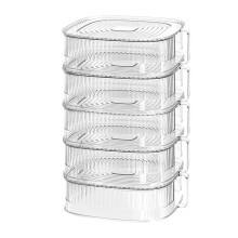 Couvercle alimentaire transparent pour bols – Grande capacité,