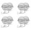 8PCS Practical Tea , Tea Spices Infuser Filter 1