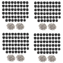 208PCS Rubber Feet for Cutting Board (0.31X0.59Inch) Anti Scratch Rubber Cutting Board Feet for Chairs & Other Furniture