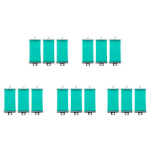 15Pcs 3D Sublimation Printer Silicon Mug Wraps Clamps 11OZ Mug Silicone Mould Fixture Mug