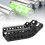 Supporto da muro per batterie AA/AAA, nero, 14x6cm 1