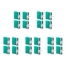 Envoltura de Taza de Silicona de 20 Piezas para Tazas de Sublimación Envolturas de Taza de 11OZ para Sublimación En El Horno Envoltura de Taza de