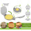 2X Kitchen Tortilla Maker Press Dough Meat Press Maker Bakeware Tools Tortilla Pancake Pie Tools Baking Accessories 6