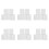 3000Pcs / Environmentally Friendly Natural Corn Fiber Folding Tea Bag Biodegradable Tea Filter Herbal Tea Filter Bag 2