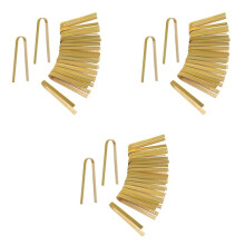 150Pcs Tongs Disposable Cooking Utensils Bamboo Tongs Natural Toast Tongs for Cooking