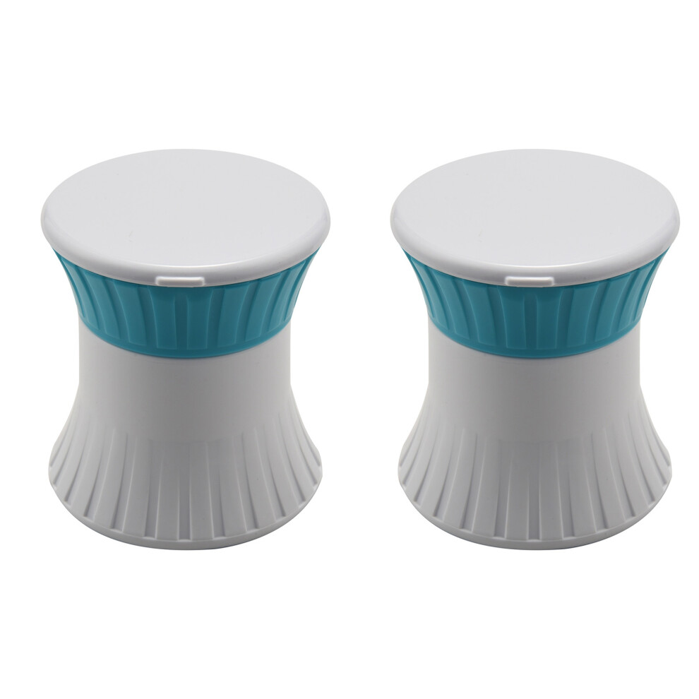 2X Pill Crusher Cutter Splitter Grinder - [3 in 1] - Pill Crusher Pulverizer - Tablet Cutter with Small Pill Box