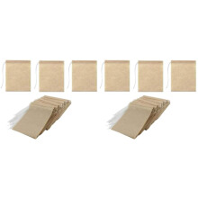 1200 Pack Tea Filter Bags,Disposable Paper Tea Bag with Drawstring for Loose Leaf Tea,Coffee(Natural Color,2.75X1.97 In)