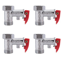 4X Válvula de Seguridad de Caldera de Agua Eléctrica de 1/2 PT Socket