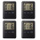 4X Kitchen Timer, Timer with Egg and Magnet 1