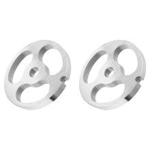 2X Type 12 Stainless Steel Meat Grinder Plate Discs Blades for Mixer FGA Food Chopper Meat Grinders F