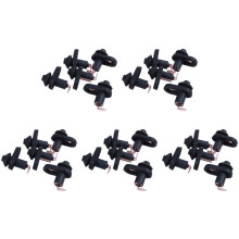 25 Pieces Black Door Lamp Light Mounting for Car