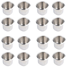 16 Teiliger Universal Marine Boots Becher Halter 68X55 mm Edelstahl Getränke Halter für Pokertischcouch