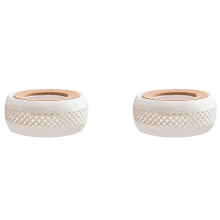 2X Chauffe-Théière En Céramique, Chauffe-Théière avec Coussin En Liège, Parfait pour Les Théières En Verre et La Théière En Céramique