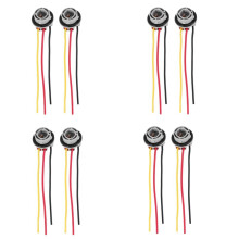 8Pcs 1157 Bay15D Lamp Holder Bulbs P21/5W Adapter Base Socket Connector Plastic Car Accessories for Brake Light