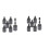 12-Pack Bakelite Lamp Holder E26/ E27 Light Socket Vintage Bulb Socket ES Screw Lampholder for Ceiling/Pendent/Floor 1