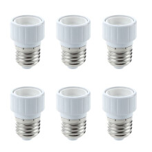 6X Lamp Adapter Lamp Socket for GU10 to E27 Light Bulbs