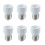 6X Lamp Adapter Lamp Socket for GU10 to E27 Light Bulbs 1